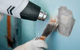 Как подготовить стены к ремонту: удаляем краску и обои