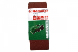 Лента шлифовальная бесконечная HAMMER 100 Х 610 Р 40 3 шт.