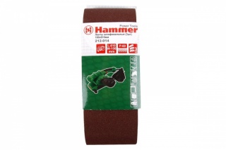 Лента шлифовальная бесконечная HAMMER 100 Х 610 Р 60 3 шт.