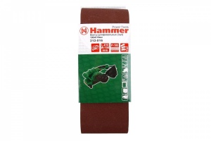 Лента шлифовальная бесконечная HAMMER 100 Х 610 Р 100 3 шт