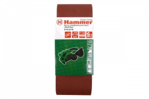 Лента шлифовальная бесконечная HAMMER 100 Х 610 Р 150 3 шт.