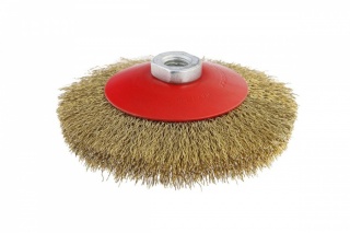 Кордщетка HAMMER BR RD-soft 115*0,3*M14