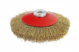 Кордщетка HAMMER BR RD-soft 125*0,3*M14