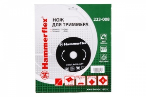 Нож для газонокосилок HAMMER 223-008