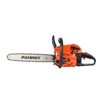 Бензопила PATRIOT PT 4518 Imperial (2,1 кВт/2,9л.с, шина 45см., шаг 0.325", 72зв, объем двигателя 45 смᵌ)