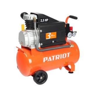 Компрессор PATRIOT PRO 24/260 (1,8 кВт., ресивер 24л., 220В~50Гц., 2850 об/мин., 238 л/мин., 8 бар)