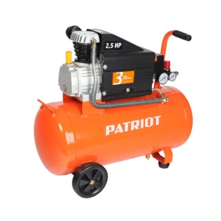 Компрессор PATRIOT PRO 50/260 (1.8 кВт., ресивер 50л., 220В~50Гц., 2850 об/мин., 238 л/мин., 8 бар)