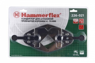 Кондуктор для алмазной трубчатой коронки Hammer Flex 226-021 DHS металл ТИП 1  для коронок 4-70 мм