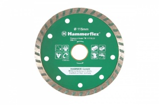 Круг алмазный HAMMER DB TB 115*22мм