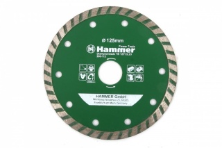 Круг алмазный HAMMER DB TB 125*22мм