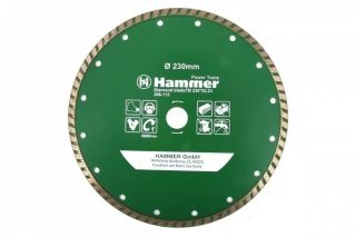 Круг алмазный HAMMER DB TB 230*22,мм