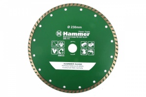 Круг алмазный HAMMER DB TB 230*22,мм
