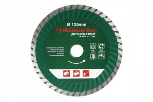 Круг алмазный HAMMER 206-117 DB TB WAVE 125*22мм