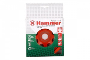 Чашка алм. Hammer Flex 206-206 CUP 2R  125*22мм двухрядная