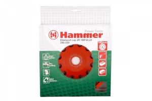 Чашка алм. Hammer Flex 206-208 CUP 2R  180*22мм двухрядная