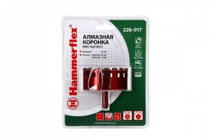 Алм. трубчатая коронка Hammer Flex 226-017 DHS 74,0*65/5  A3, алмаз 60Р, керамогранит