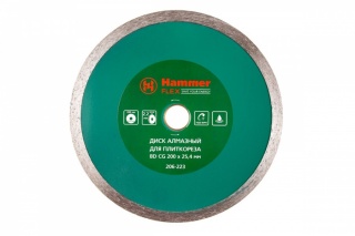 Диск алм. Hammer Flex 206-223 ВD CG  200x25.4мм универсальный