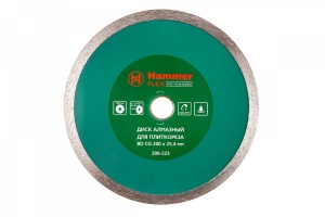 Диск алм. Hammer Flex 206-223 ВD CG  200x25.4мм универсальный