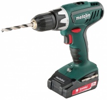 Дрель аккумуляторная METABO BS 18 Li 2xLiION 2.0Ач 602116530