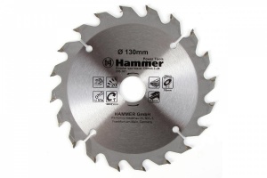 Круг пильный твердосплавный HAMMER CSB WD 130мм*20*20/16мм