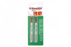 Пилки для лобзика HAMMER JG WD-PL T144D (2pcs)