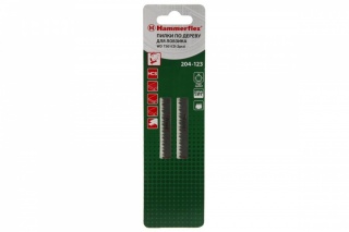Пилки для лобзика HAMMER 204-123 JG WD T301CD (2 шт.)