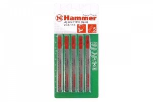 Пилки для лобзика HAMMER JG WD T101D (5pcs)