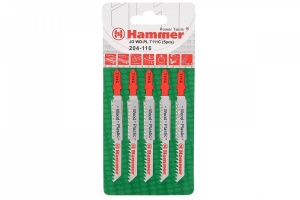 Пилки для лобзика HAMMER JG WD-PL T111C (5pcs)