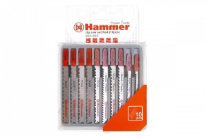 Пилки для лобзика HAMMER JG WD-PL set No4 (10pcs)