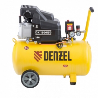 Компрессор воздушный DK1500/50, Х-PRO 1,5 кВт, 230 л/мин, 50 л Denzel
