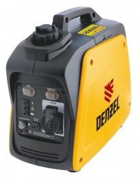 Генератор инверторный GT-1300i, X-Pro 1,3 кВт, 220 В, бак 3 л, ручной старт Denzel
