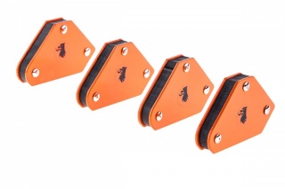 Уголки магнитные для сварки WESTER MCS (4 шт.)  829-001, углы  45°, 90°, 135°, 5кг
