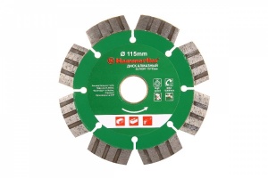 Диск алм. Hammer Flex 206-141 DB SG PROFF  Ф115х22мм сегментный универсальный
