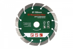 Диск алм. Hammer Flex 206-128 DB TB SPIRAL  Ф150х22мм турбо универсальный
