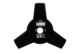 Нож для триммера Hammer 223-023 3 зуба, толщина 1,6 мм, d=230 мм
