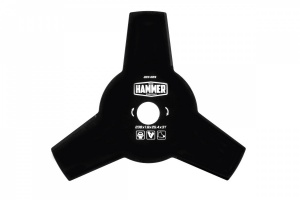 Нож для триммера Hammer 223-023 3 зуба, толщина 1,6 мм, d=230 мм
