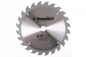 Диск пильный Hammer Flex 205-114 CSB WD  210мм*24*20/16мм по дереву
