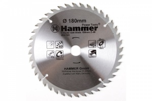 Диск пильный Hammer Flex 205-123 CSB WD  180мм*40*20/16мм по дереву

