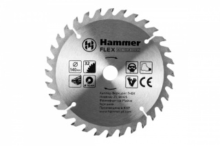 Пильный диск Hammer Flex 205-130 CSB WD  140*32*16мм  по дереву
