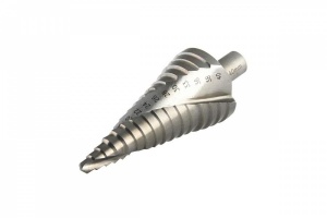 Сверло HAMMER Flex 202-129 DR MT ST 6,0-40,0 мм*105/13мм  металл, СТУПЕНЧАТОЕ, DIN338, HSS 4241
